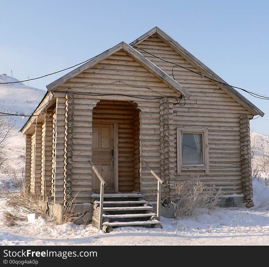 Russian Wooden  House