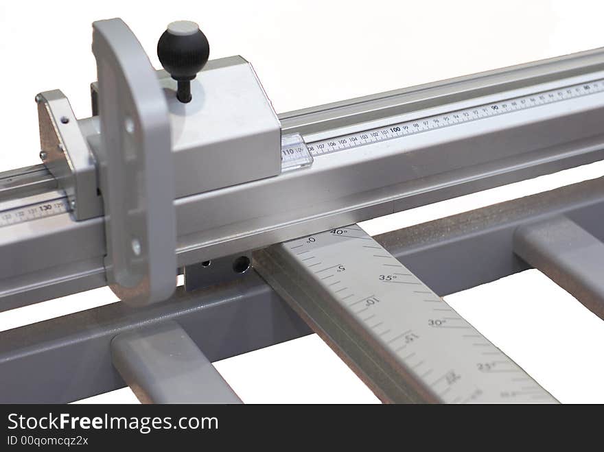 Precise metal scale of cutting machine