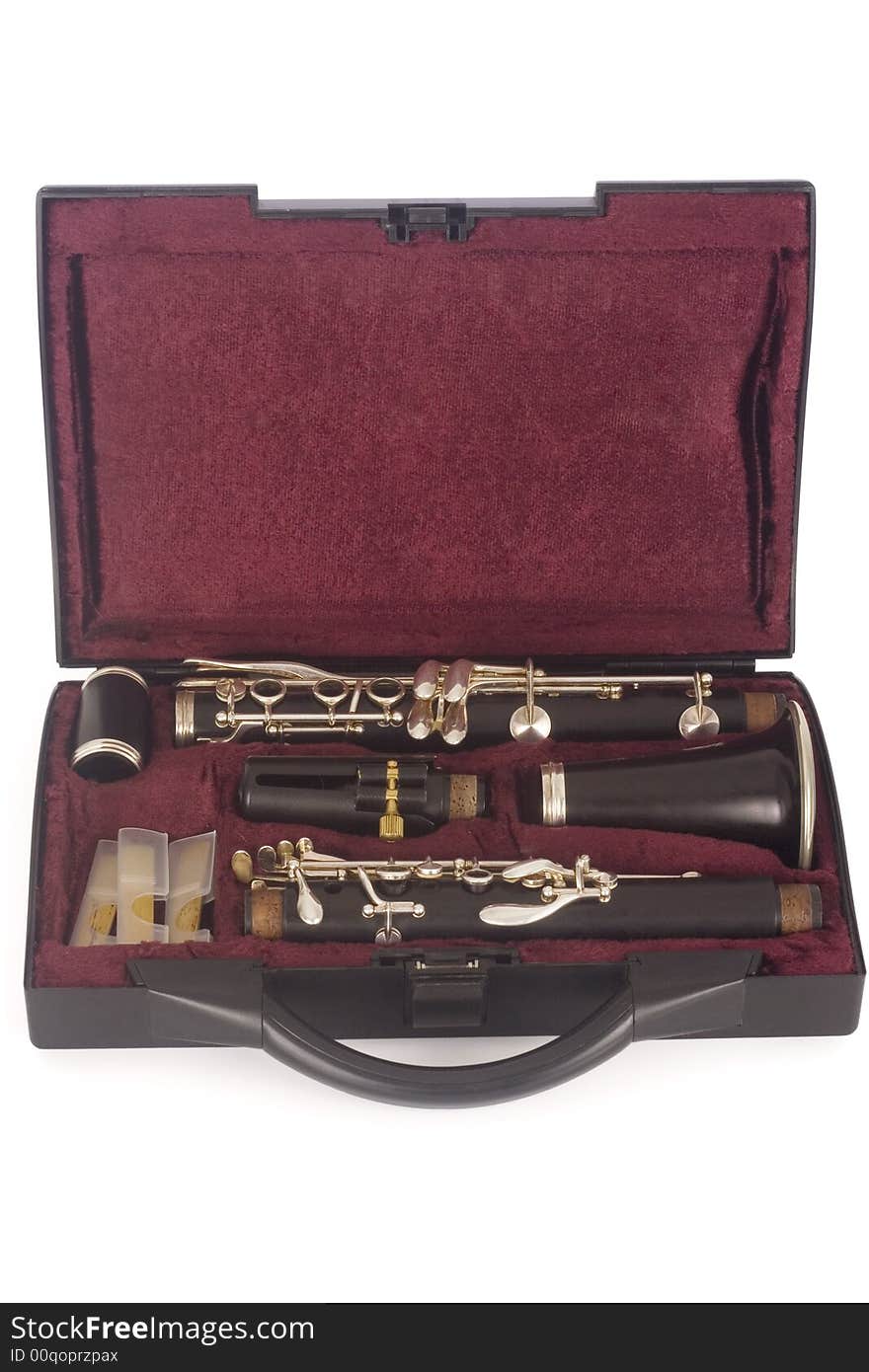 Clarinet and case