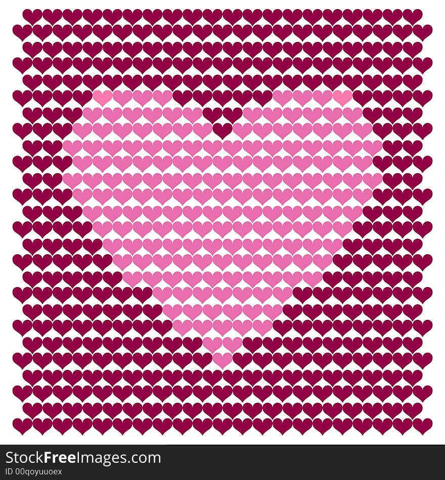 A lot of hearts