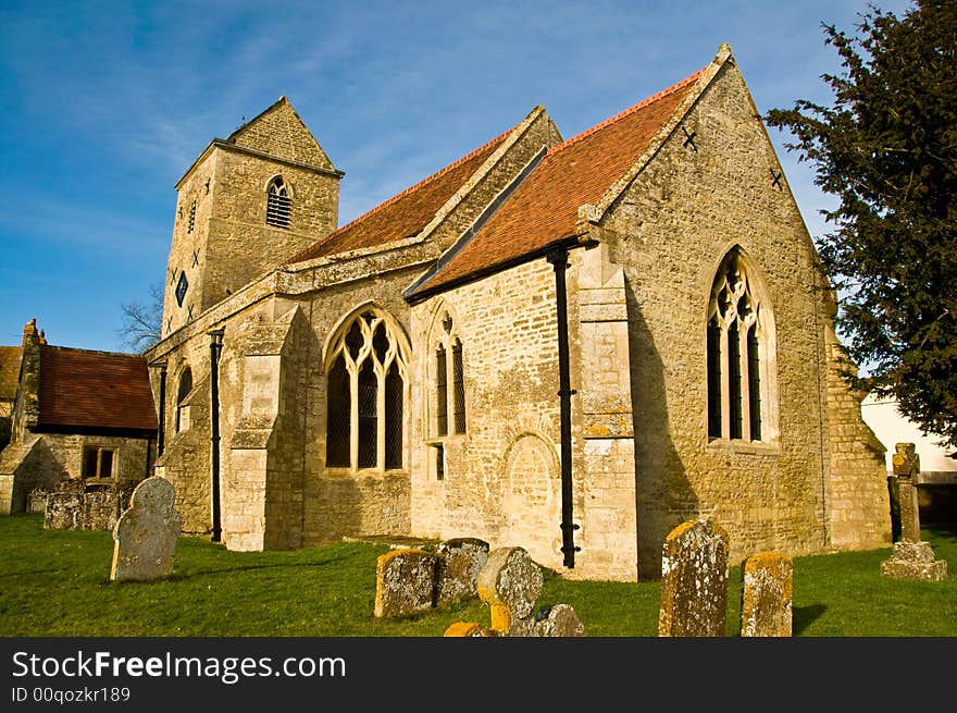 Rural church - traditional place of religious worship. Rural church - traditional place of religious worship