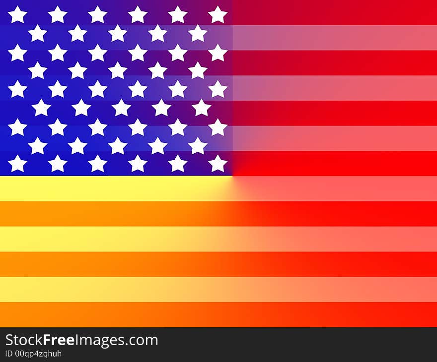 Primary American Flag