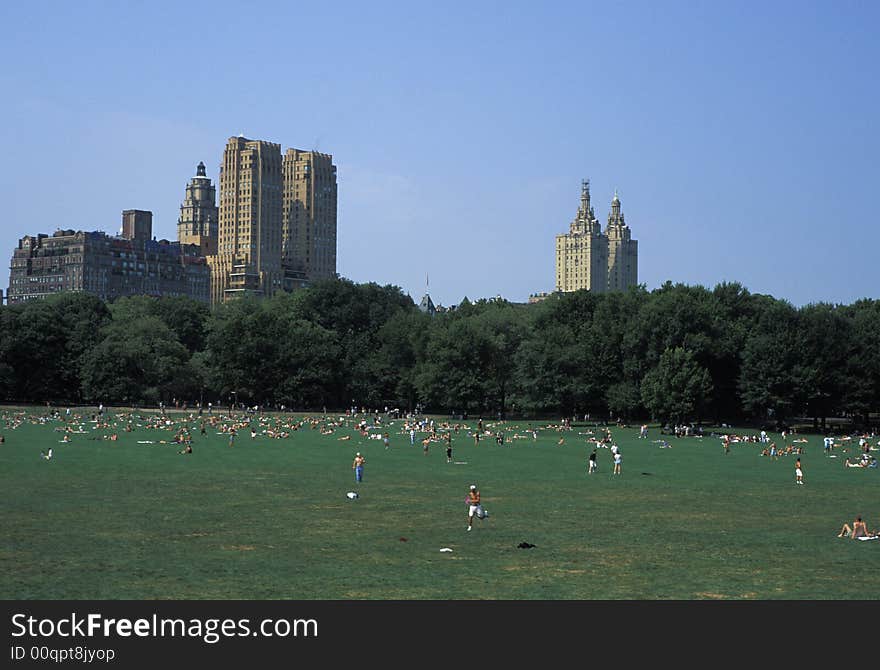 Nice view in New York City