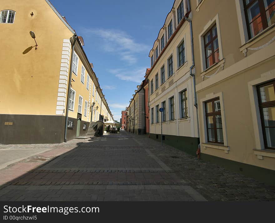 Jacob's Barracks (Jekaba kazarmas) in Riga, Latvia, Europe. Jacob's Barracks (Jekaba kazarmas) in Riga, Latvia, Europe