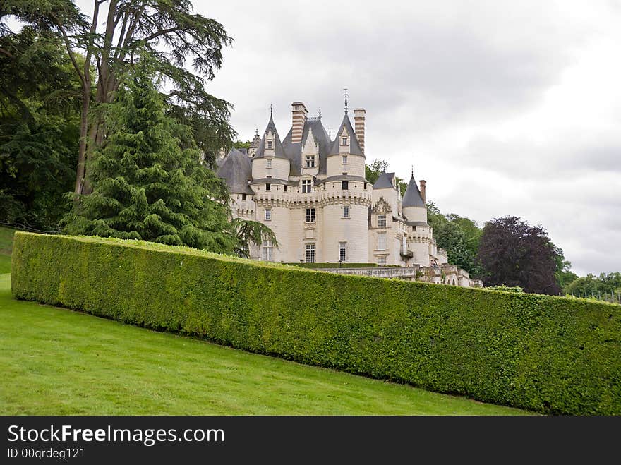 Chateau Ussé, Loire Valley, France.