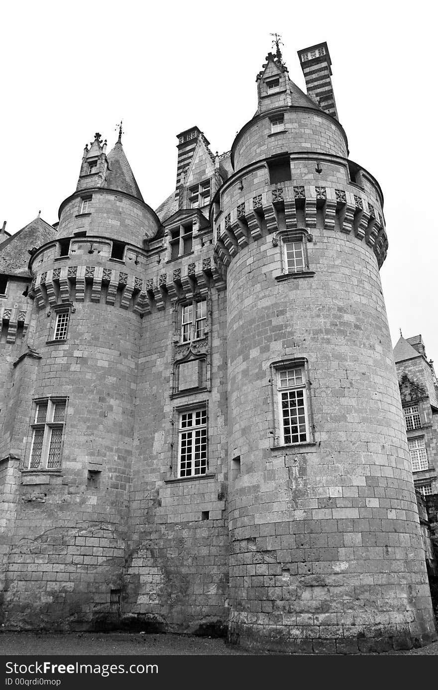 Chateau Ussé, Loire Valley, France.