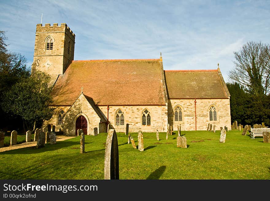 Rural church - traditional place of religious worship. Rural church - traditional place of religious worship