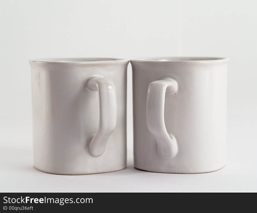 White Mugs