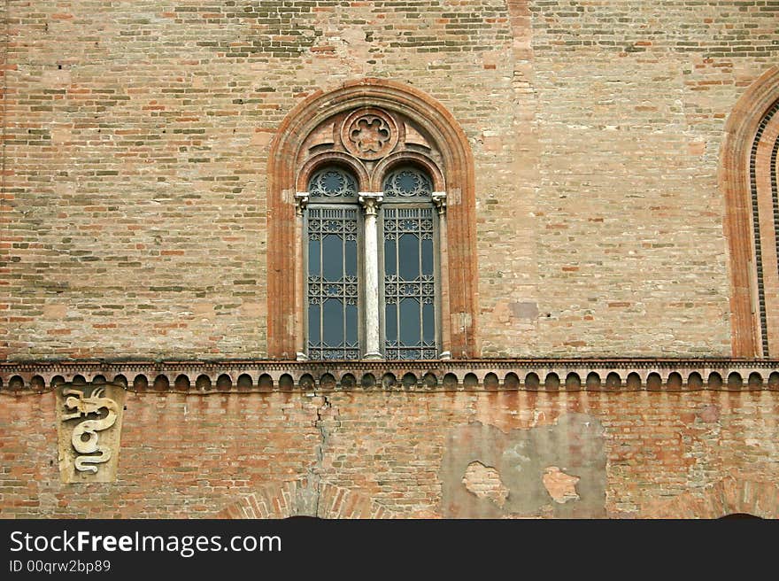 City hall of Fidenza - Italy. City hall of Fidenza - Italy