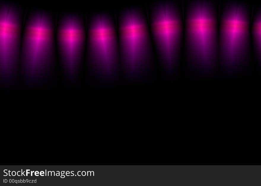 Easter Egg Lights Digital Background