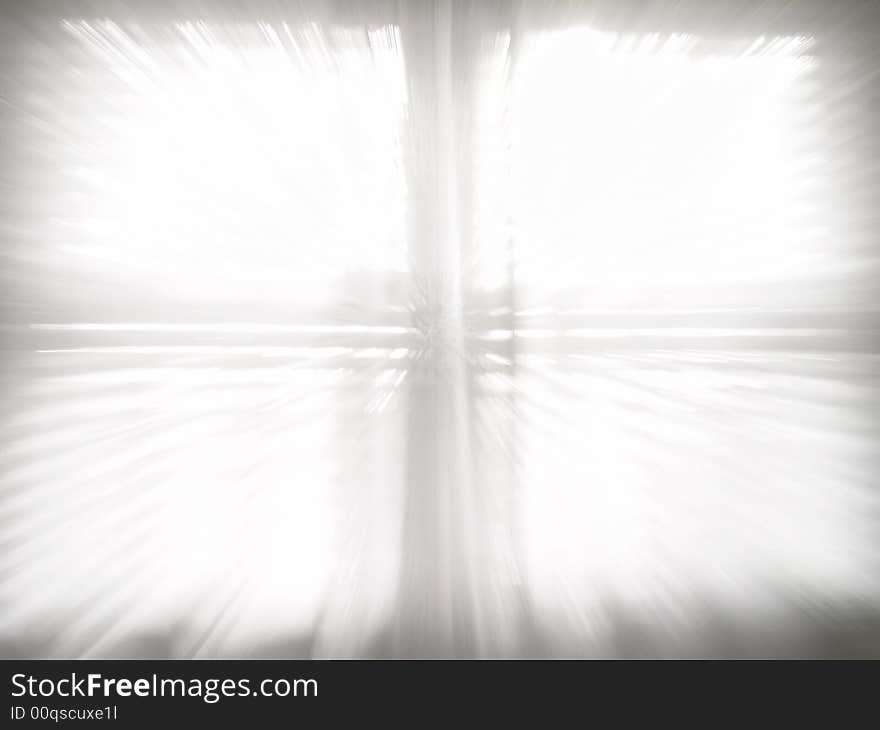 Bright White Window Zooming In