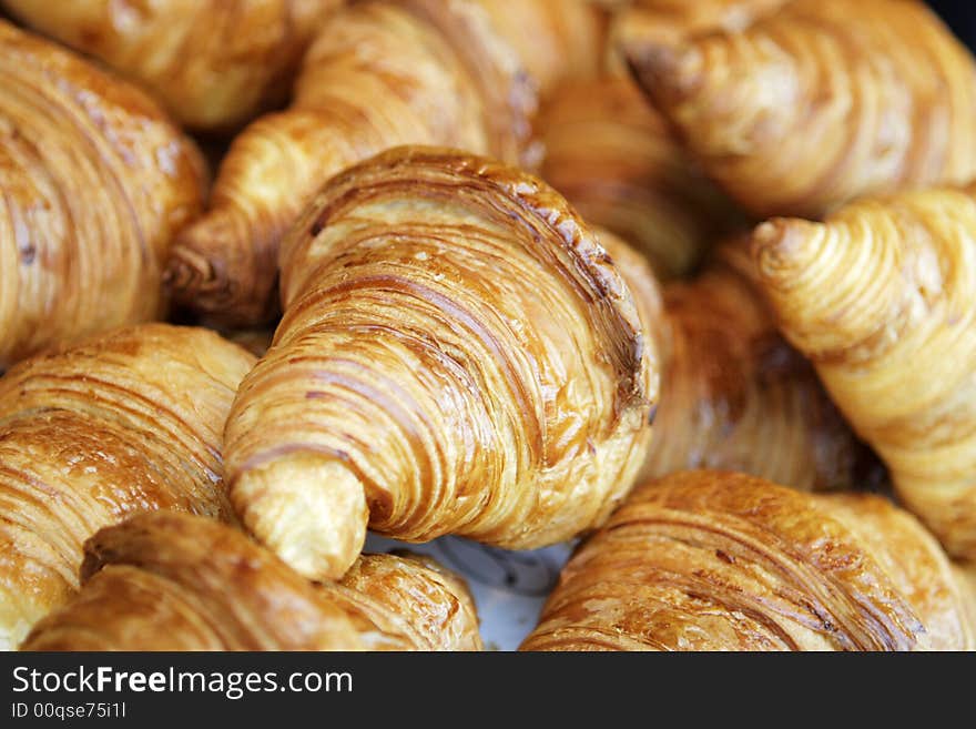 Fresh and tasty french Croissant. Fresh and tasty french Croissant