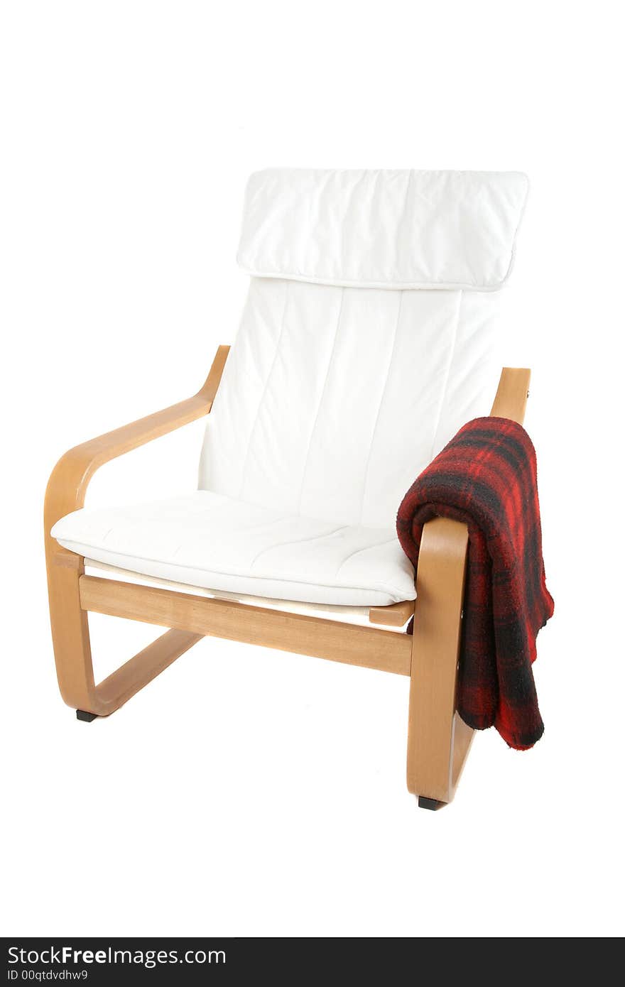 White armchair