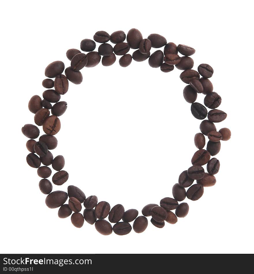 Coffee letter o