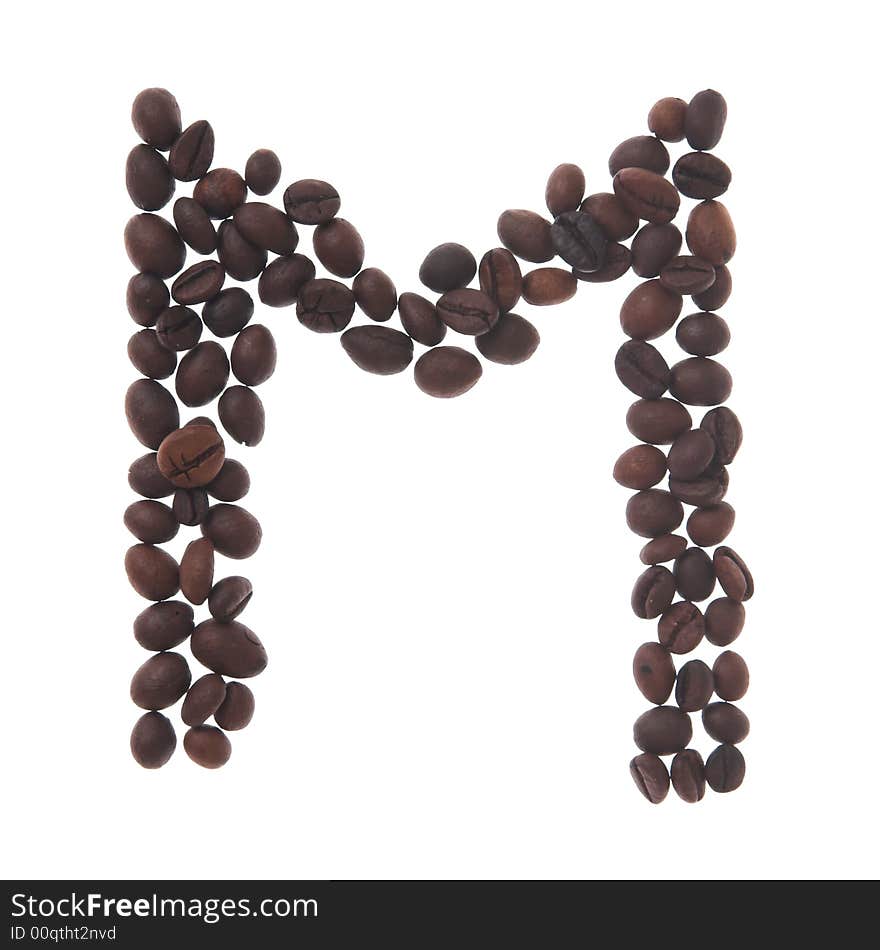 Coffee Letter M