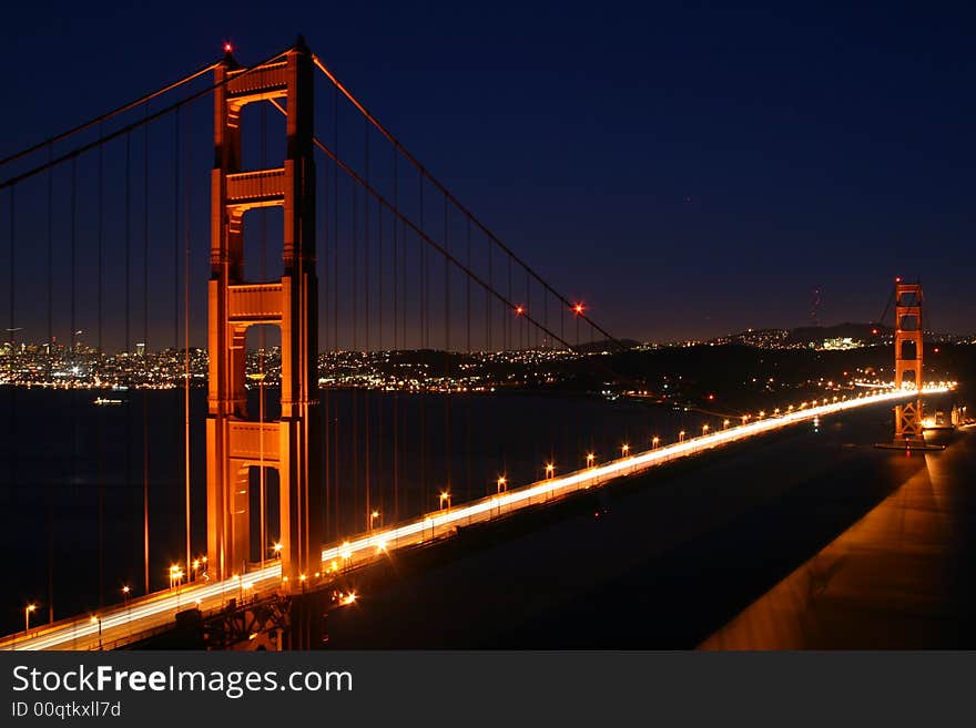 Golden Gate Bridge at Dusk