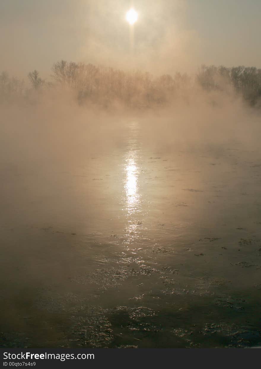 Ice On The River