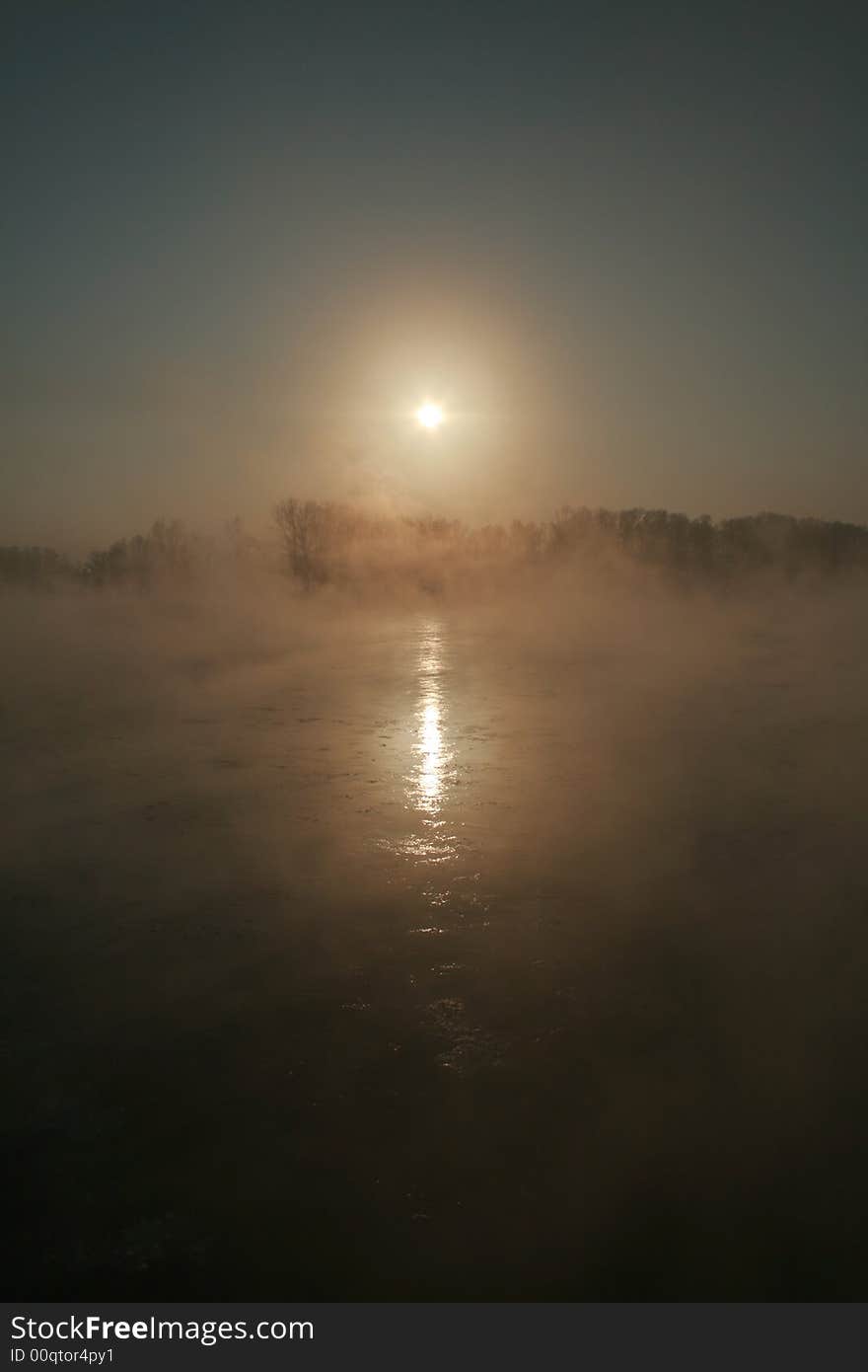 Ice On The River