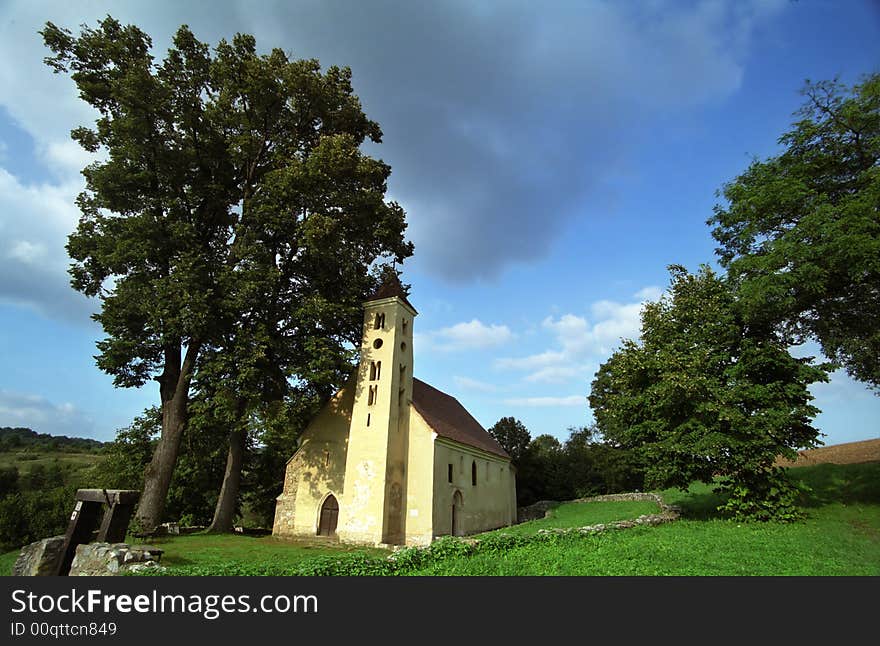 Small village church