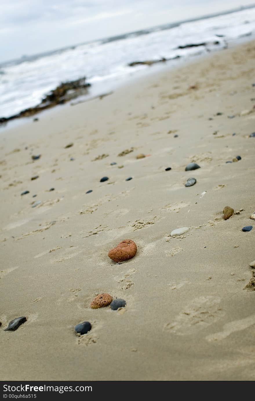 An unusual view of the tide coming in. An unusual view of the tide coming in.