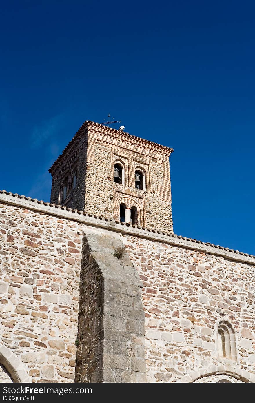 Old church. Buitrago de Lozoya, Madrid, Spain