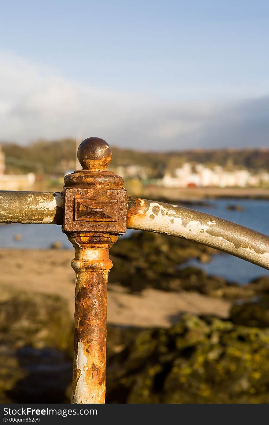 Rusty Handrail