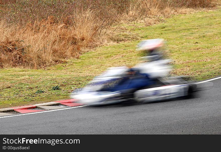 Speeding kart