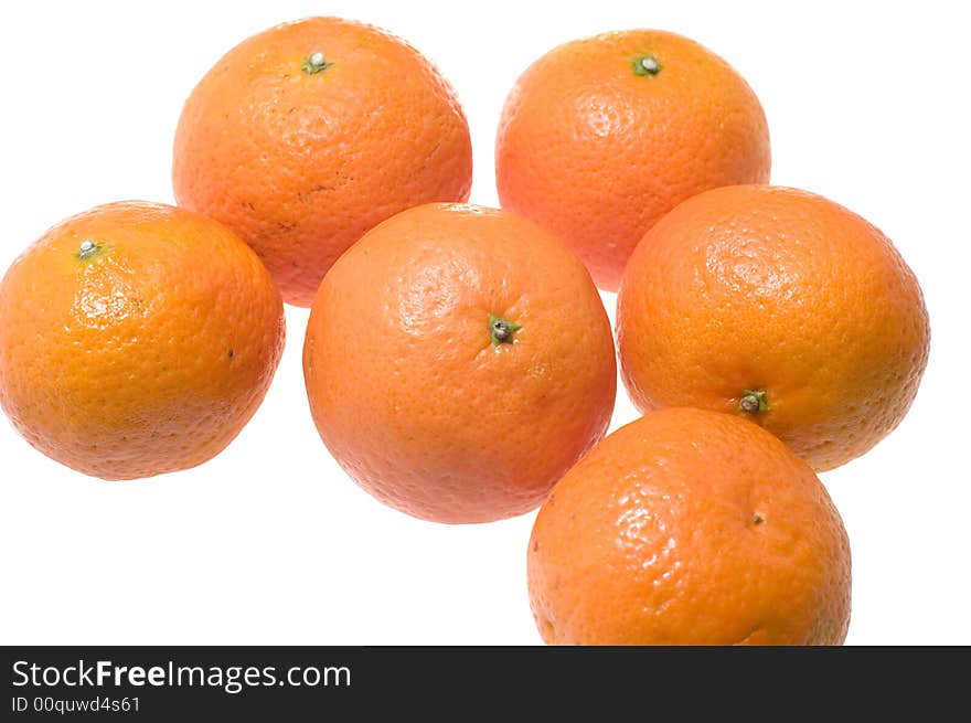 Object on white food Fruit mandarin. Object on white food Fruit mandarin