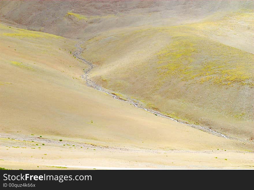 Small Stream in Tibet