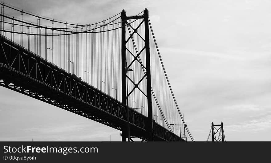 Bridge In Lisbon, Portugal