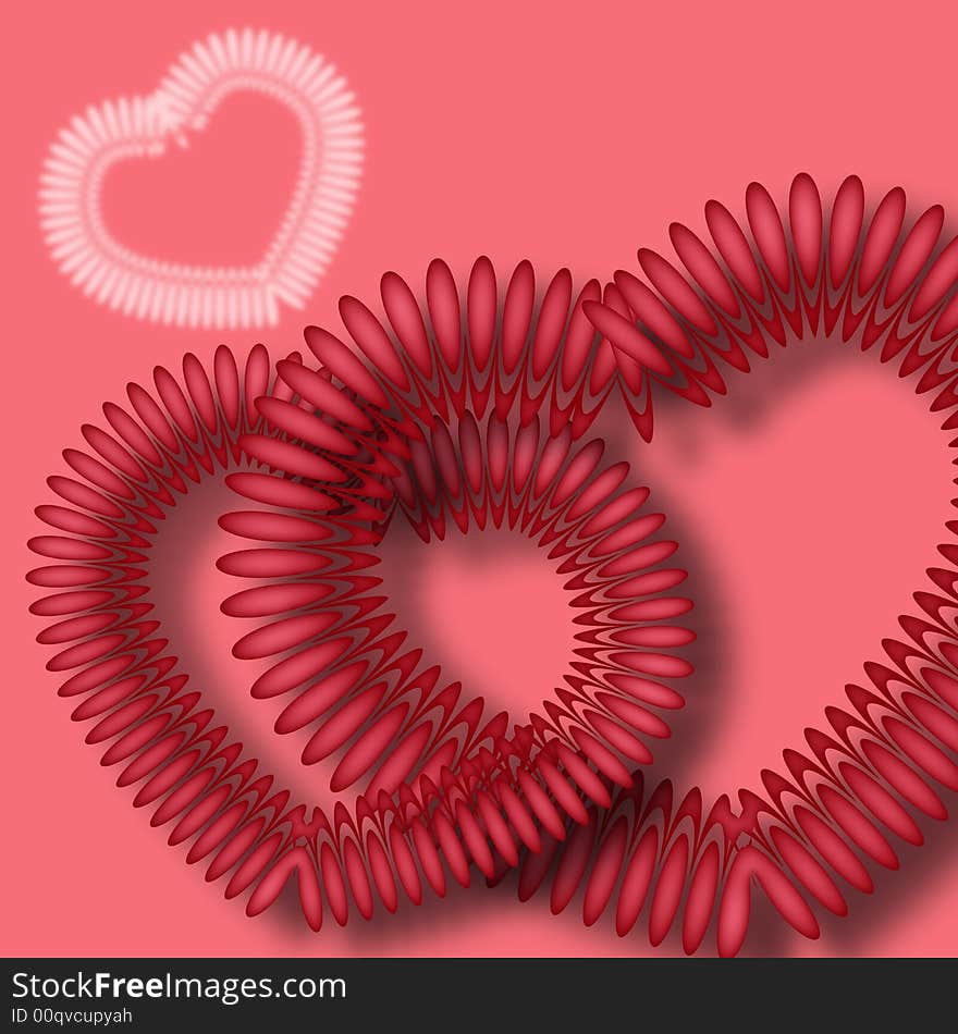 Pink and red valentine's day background for lovers. Pink and red valentine's day background for lovers