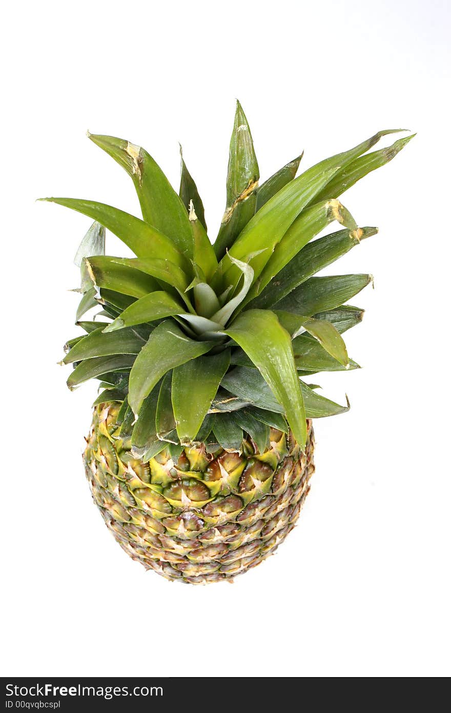 Pineapple from above