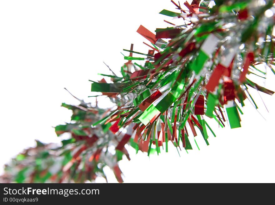 Holiday tinsel