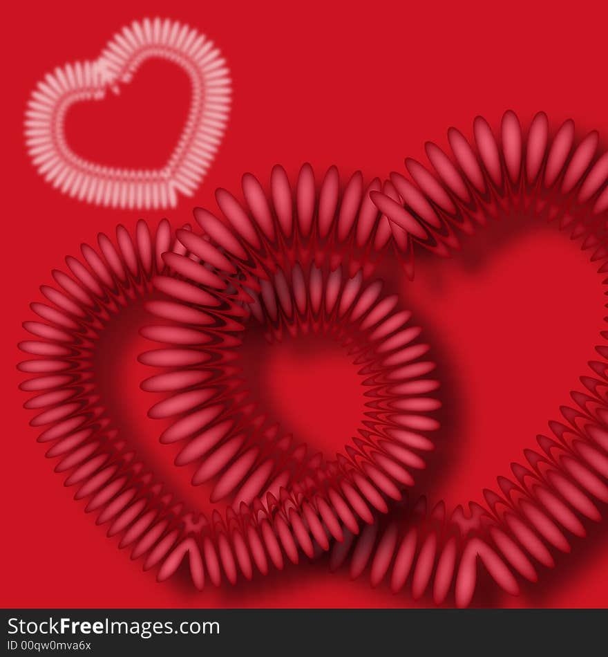 Pink and red valentine's day background for lovers. Pink and red valentine's day background for lovers