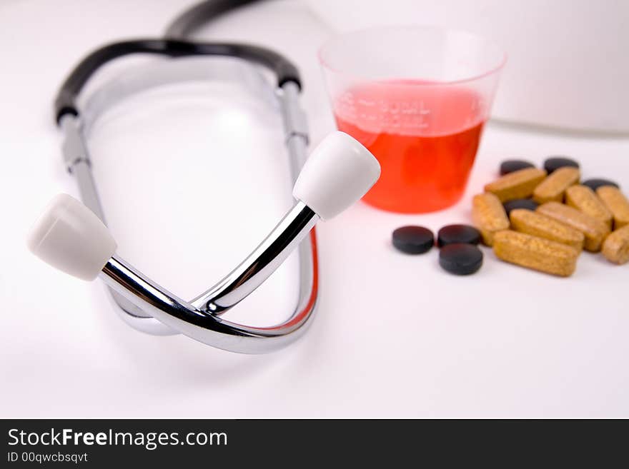 Medication in a cup