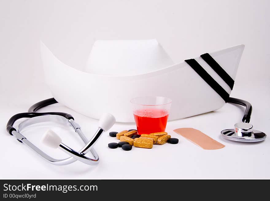 Medication in cup