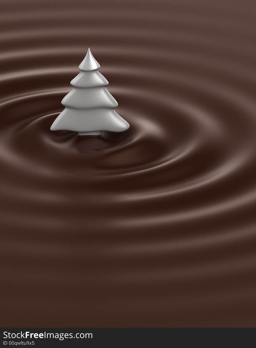 Chocolate Christmas Tree