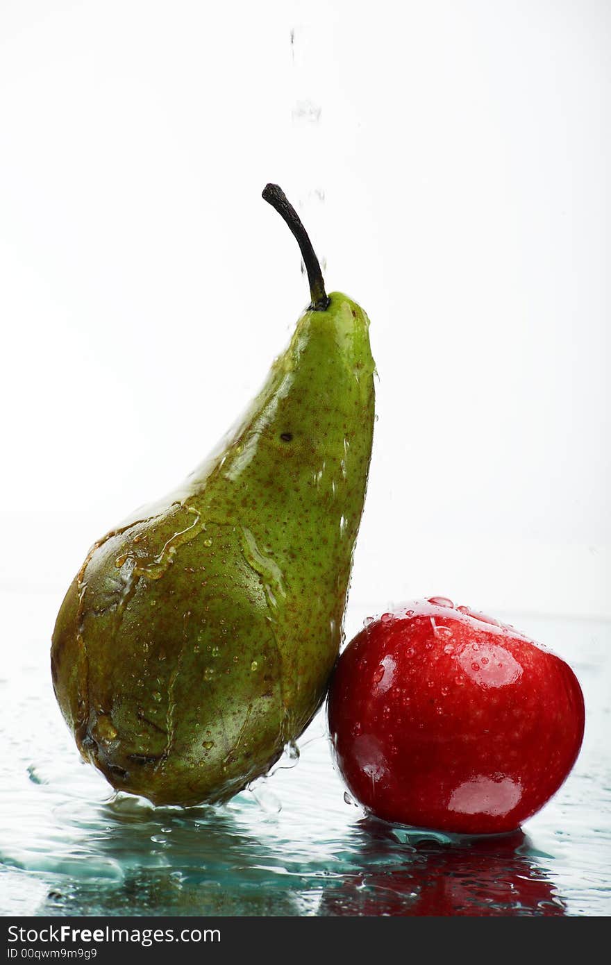 Fresh Vegetables, Fruits and other foodstuffs. Shot in a studio. Fresh Vegetables, Fruits and other foodstuffs. Shot in a studio.