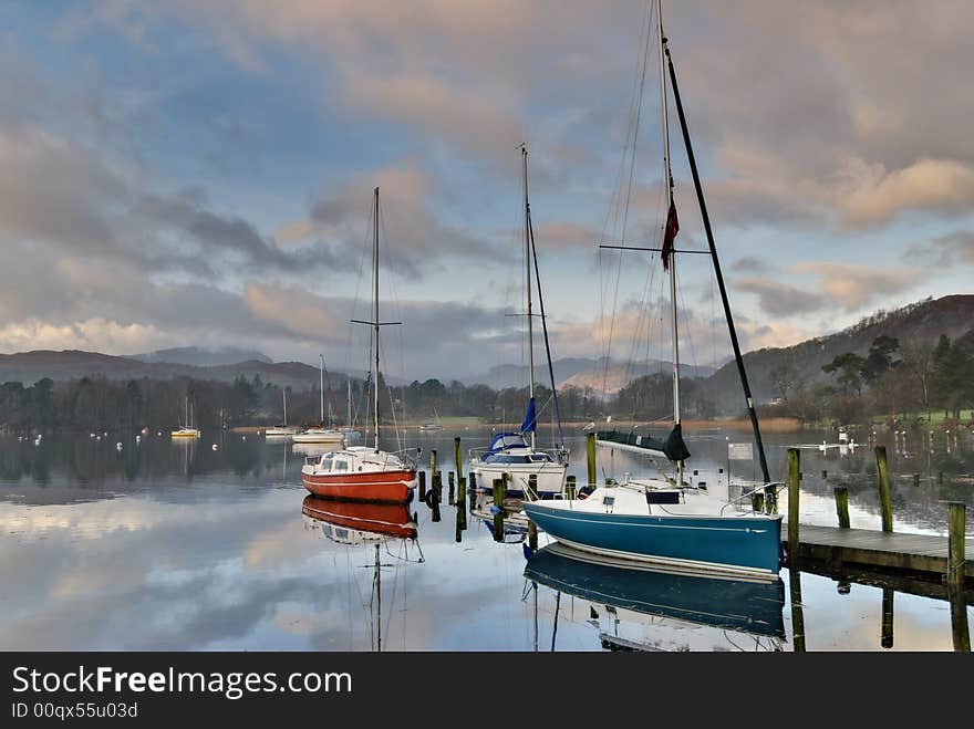 Boats on Windermere