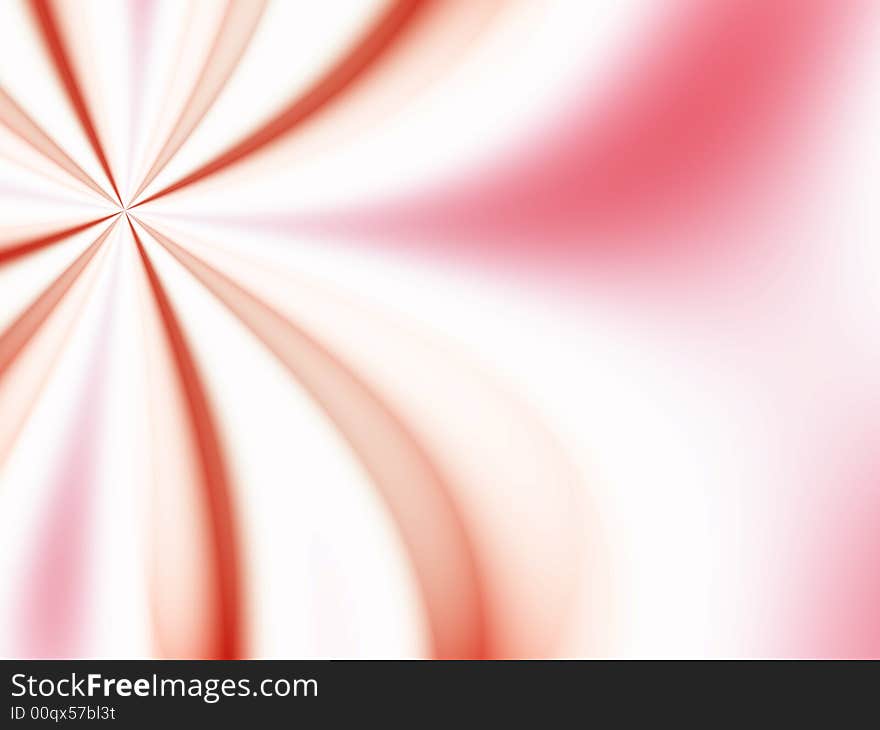 Abstract design red background. Fractal image