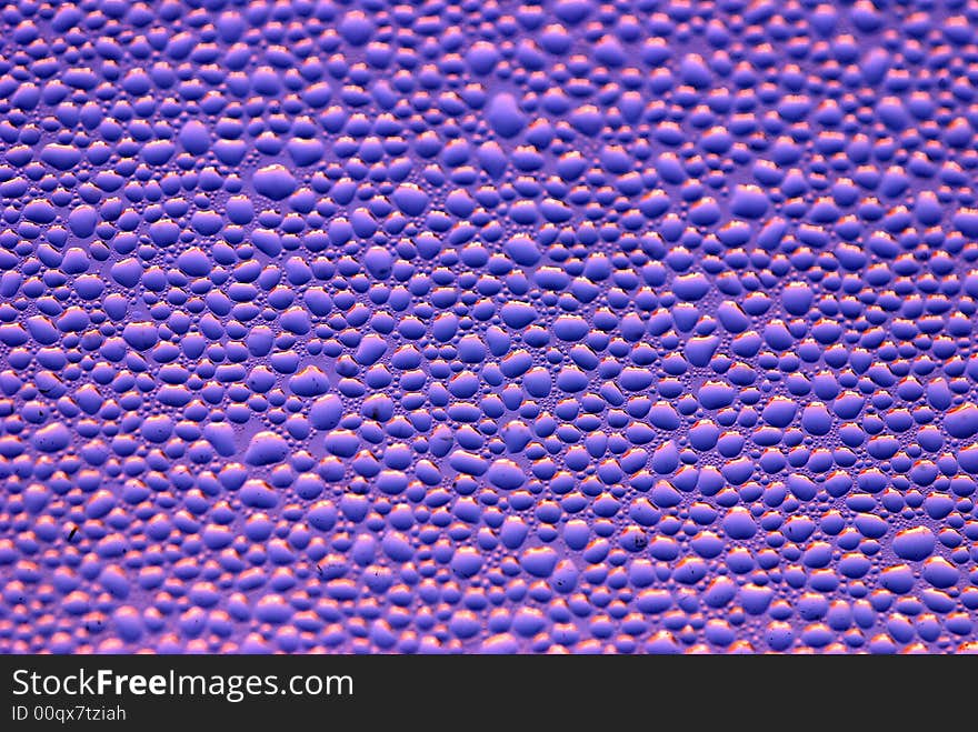 Close-up of water drops on glass (Background). Close-up of water drops on glass (Background)