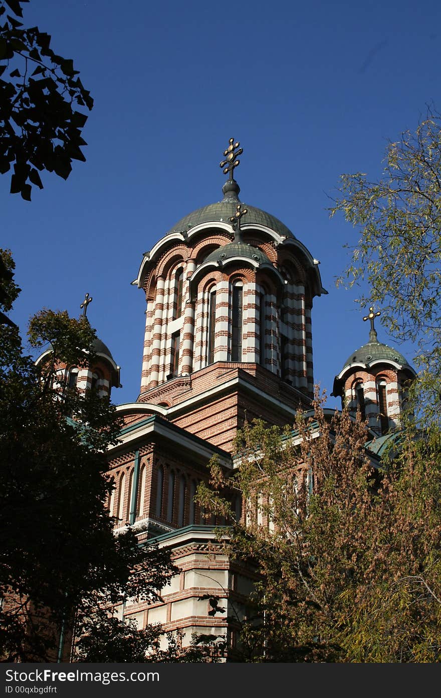 Orthodox Christian church in Bucharest, Romania