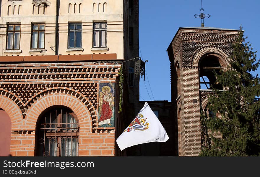 Orthodox christian church in Bucharest, Romania