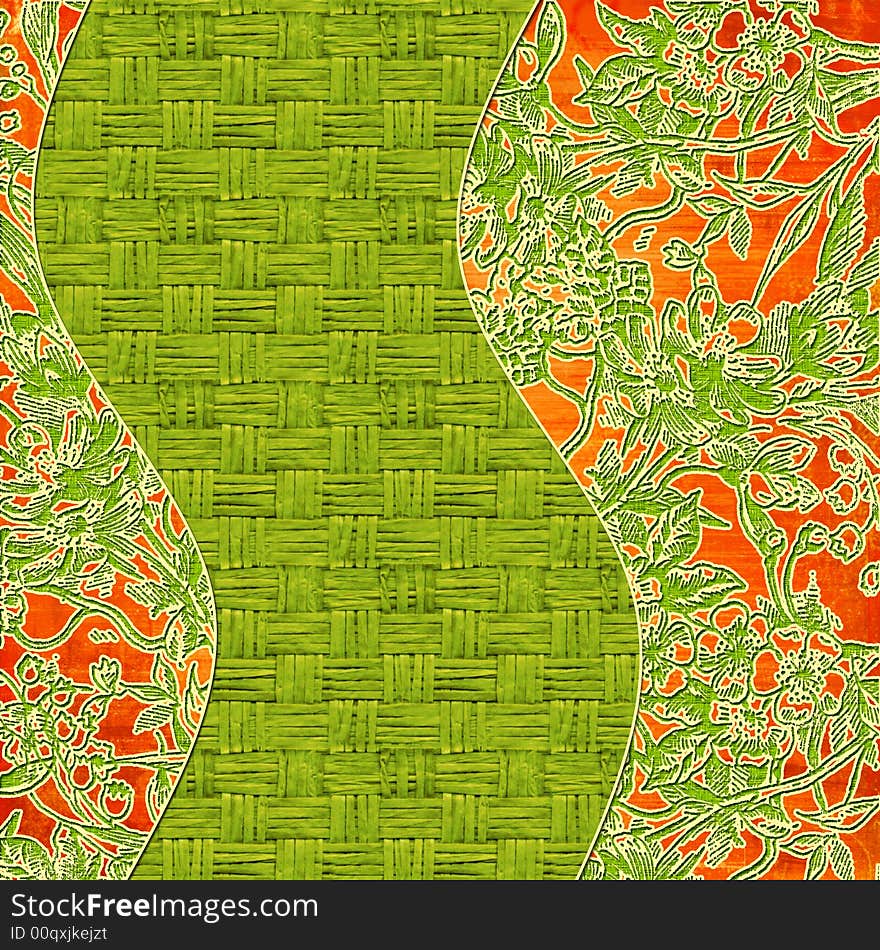 Decoraive background in oriental style. Decoraive background in oriental style