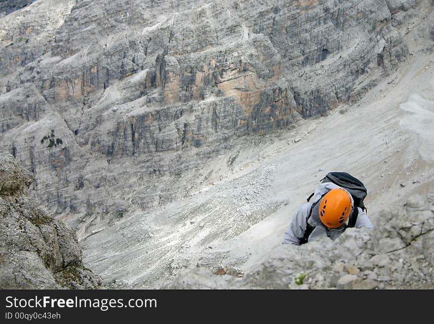 Rock climber