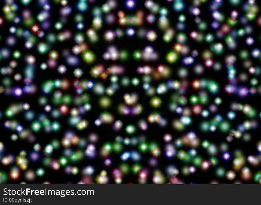 Abstract background - blur light. A background consisting of set of fantastic sparks