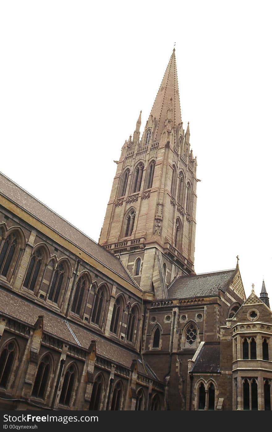 Saint Paul's Cathedral in the city of Melbourne