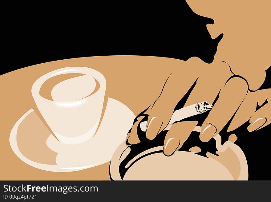 Morning: Coffee & Cigarette ()