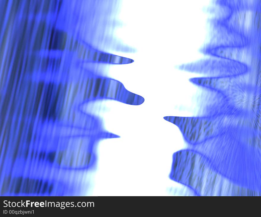 3D abstract background illustration