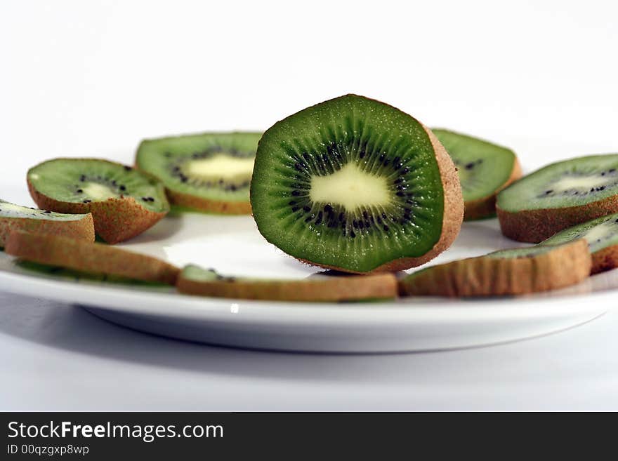 Kiwi isolated